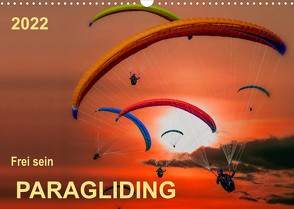 Frei sein – Paragliding (Wandkalender 2022 DIN A3 quer) von Roder,  Peter