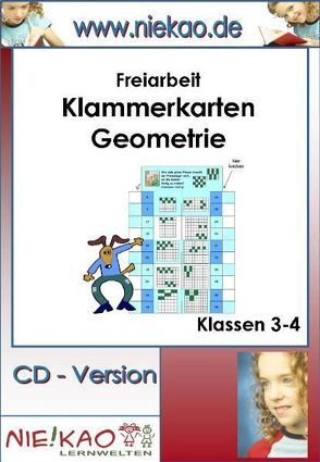 Freiarbeit – Klammerkarten Geometrie – Lernen mit Spaß von Ammesdörfer,  Birgit, Kiel,  Steffi, Kiel,  Udo