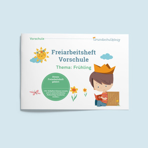 Freiarbeitsheft Frühling, Vorschule von Wimmer,  Diana, Winter,  Manuela