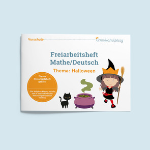 Freiarbeitsheft Halloween (Vorschule) von Wimmer,  Diana, Winter,  Manuela