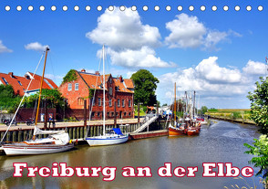 Freiburg an der Elbe (Tischkalender 2023 DIN A5 quer) von von Loewis of Menar,  Henning