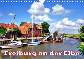 Freiburg an der Elbe (Wandkalender 2023 DIN A4 quer) von von Loewis of Menar,  Henning