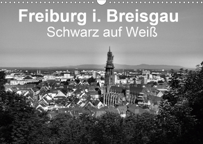 Freiburg i. Breisgau Schwarz auf Weiß (Wandkalender 2020 DIN A3 quer) von Langenkamp wal-art photography,  Wolfgang-A.