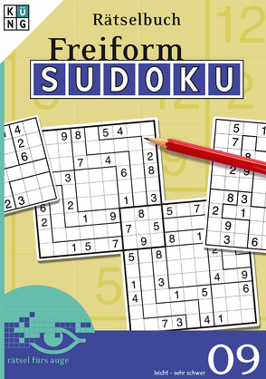 Freiform-Sudoku 09 Rätselbuch