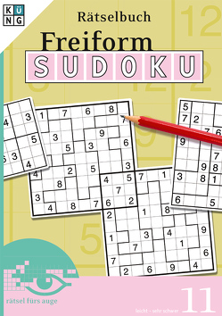 Freiform-Sudoku 11 Rätselbuch