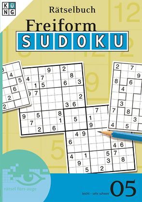 Freiform-Sudoku Rätselbuch 05