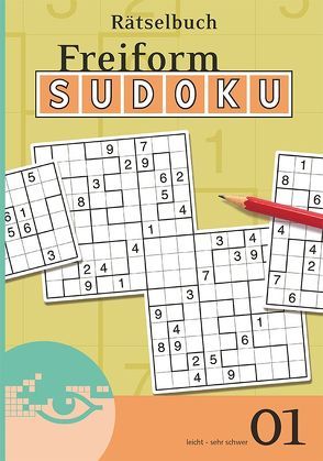 Freiform-Sudoku Rätselbuch 01