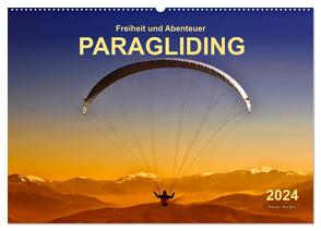 Freiheit und Abenteuer – Paragliding (Wandkalender 2024 DIN A2 quer), CALVENDO Monatskalender von Roder,  Peter