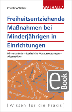 Freiheitsentziehende Maßnahmen bei Minderjährigen in Einrichtungen von Weber,  Christina