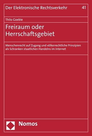 Freiraum oder Herrschaftsgebiet von Goeble,  Thilo