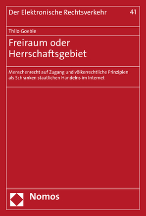 Freiraum oder Herrschaftsgebiet von Goeble,  Thilo