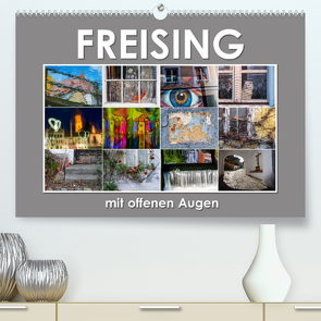 Freising mit offenen Augen (Premium, hochwertiger DIN A2 Wandkalender 2022, Kunstdruck in Hochglanz) von Watzinger - traumbild , - Max