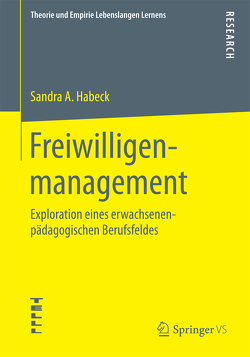 Freiwilligenmanagement von Habeck,  Sandra A.