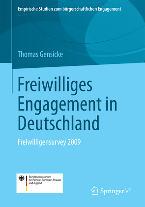 Freiwilliges Engagement in Deutschland von Gensicke,  Thomas