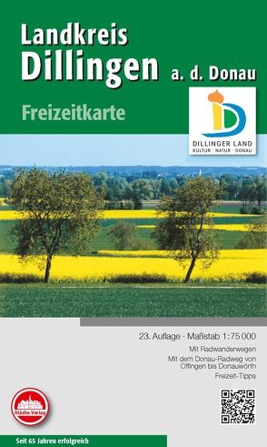 Freizeitkarte Dillingen a.d. Donau von Städte-Verlag