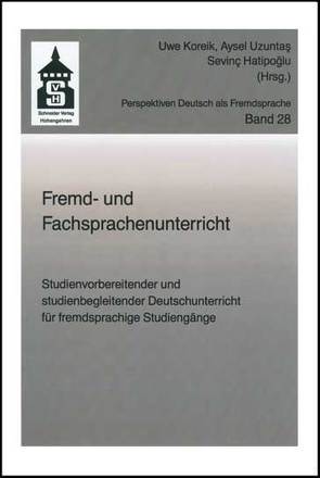 Fremd- und Fachsprachenunterricht von Hatipoglu,  Sevinc, Koreik,  Uwe, Uzuntas,  Aysel