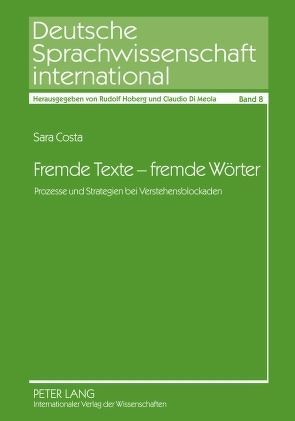 Fremde Texte – fremde Wörter von Costa,  Sara