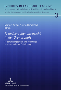 Fremdsprachenunterricht in der Grundschule von Kötter,  Markus, Rymarczyk,  Jutta