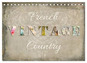 French Vintage Country (Tischkalender 2024 DIN A5 quer), CALVENDO Monatskalender von Bergmann,  Kathleen