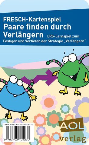 FRESCH-Kartenspiel: Paare finden durch Verlängern von Zimmermann,  Corinne