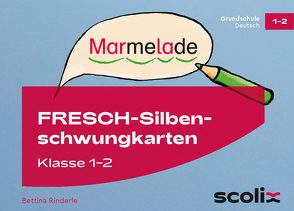 FRESCH-Silbenschwungkarten Klasse 1 und 2 von Rinderle,  Bettina