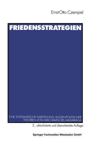 Friedensstrategien von Czempiel,  Ernst-Otto