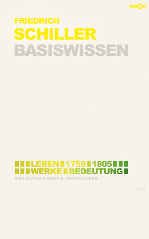 Friedrich Schiller – Basiswissen von Petzold,  Bert Alexander