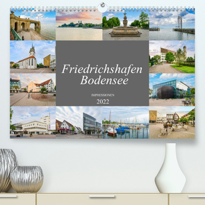 Friedrichshafen Impressionen (Premium, hochwertiger DIN A2 Wandkalender 2022, Kunstdruck in Hochglanz) von Meutzner,  Dirk