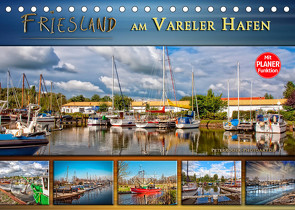 Friesland – am Vareler Hafen (Tischkalender 2022 DIN A5 quer) von Roder,  Peter