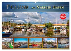 Friesland – am Vareler Hafen (Wandkalender 2024 DIN A2 quer), CALVENDO Monatskalender von Roder,  Peter