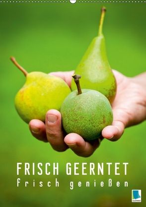 Frisch geerntet – frisch genießen (Wandkalender 2018 DIN A2 hoch) von CALVENDO