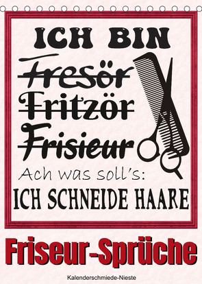 Friseur-Sprüche (Tischkalender 2023 DIN A5 hoch) von Löwer,  Sabine