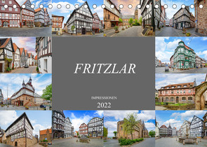 Fritzlar Impressionen (Tischkalender 2022 DIN A5 quer) von Meutzner,  Dirk