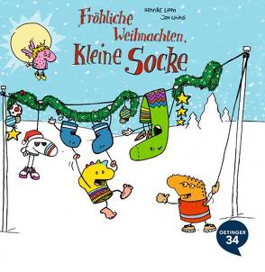 Fröhliche Weihnachten, kleine Socke von Lippa-Wagenmann,  Henrike, Uhing,  Jan