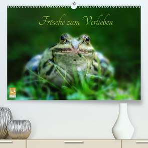 Frösche zum Verlieben (Premium, hochwertiger DIN A2 Wandkalender 2022, Kunstdruck in Hochglanz) von Gawlik,  Kathrin