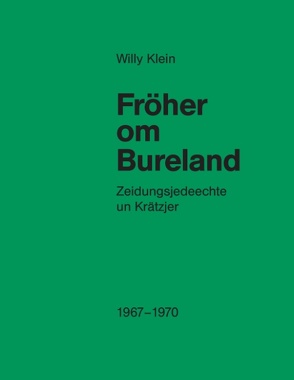 Fröher om Bureland von Klein,  Willy