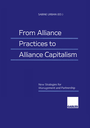 From Alliance Practices to Alliance Capitalism von Urban,  Sabine