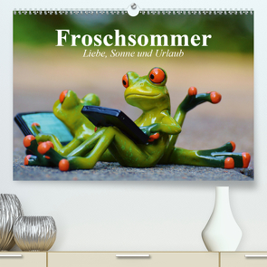 Froschsommer. Liebe, Sonne und Urlaub (Premium, hochwertiger DIN A2 Wandkalender 2021, Kunstdruck in Hochglanz) von Stanzer,  Elisabeth