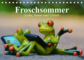 Froschsommer. Liebe, Sonne und Urlaub (Tischkalender 2023 DIN A5 quer) von Stanzer,  Elisabeth