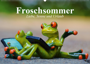 Froschsommer. Liebe, Sonne und Urlaub (Wandkalender 2021 DIN A2 quer) von Stanzer,  Elisabeth