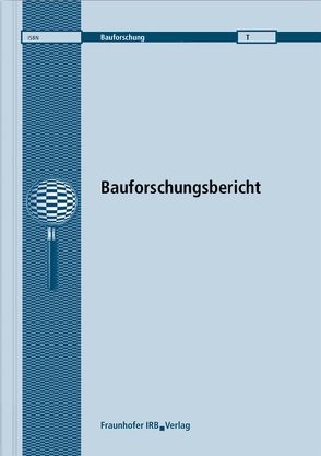 Frostbeanspruchung von Betonbauwerken. Erfassung der Beanspruchung in Abhängigkeit der Sättigung. Abschlussbericht. von Brameshuber,  W., Rahimi,  A., Spörel,  F.