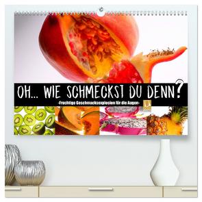 Fruchtige Geschmacksexplosion (hochwertiger Premium Wandkalender 2024 DIN A2 quer), Kunstdruck in Hochglanz von Wehrle & Uwe Frank (Black&White Fotodesign),  Ralf