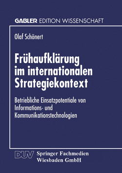 Frühaufklärung im internationalen Strategiekontext von Schönert,  Olaf