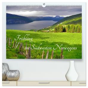 Frühling im Südwesten Norwegens (hochwertiger Premium Wandkalender 2024 DIN A2 quer), Kunstdruck in Hochglanz von Grobelny,  Renate