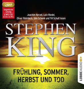 Frühling, Sommer, Herbst und Tod von Kerzel,  Joachim, King,  Stephen, Marianetti,  Michael, Riedel,  Lutz, Rohrbeck,  Oliver, Schenk,  Udo, Schult,  Till