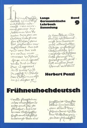 Frühneuhochdeutsch von Penzl,  Herbert