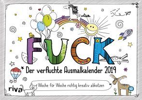 FUCK – Der verfluchte Ausmalkalender 2019