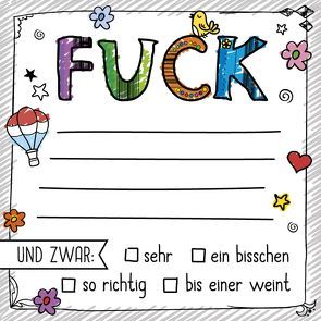 FUCK – Klebezettel von Riva Verlag