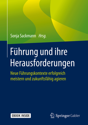 Führung und ihre Herausforderungen von Sackmann,  Sonja