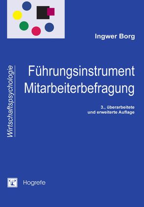 Führungsinstrument Mitarbeiterbefragung von Borg,  Ingwer